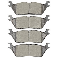Ceramic Brake Pads, 2015-2021 Ford/Lincoln/Mercury/Mazda, Position: Rear