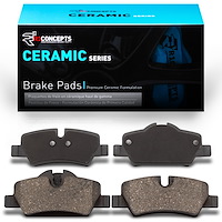 Ceramic Brake Pads, Fits Select Mini, Position: Rear