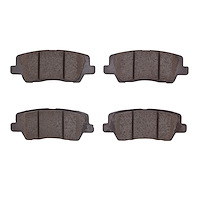 Ceramic Brake Pads, 2013-2019 GM, Position: Rear