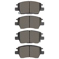 Ceramic Brake Pads, Fits Select GM, Position: Front