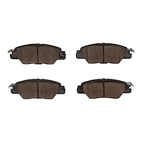 Ceramic Brake Pads, Fits Select Ford/Lincoln/Mercury/Mazda, Position: Rear