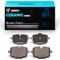 Ceramic Brake Pads, Fits Select BMW, Position: Rear