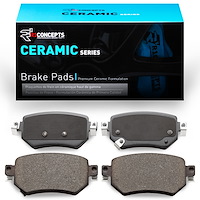 Ceramic Brake Pads, 2016-2021 Ford/Lincoln/Mercury/Mazda, Position: Rear