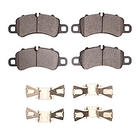 Ceramic Brake Pads & Hardware Kit, 2017-2021 Audi/Porsche/Volkswagen, Position: Front