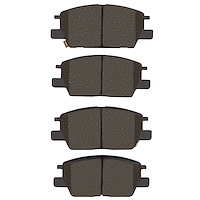 Ceramic Brake Pads, Fits Select GM, Position: Front