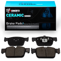 Ceramic Brake Pads, Fits Select Volvo, Position: Front