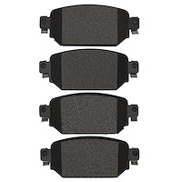 Ceramic Brake Pads, Fits Select Ford/Lincoln/Mercury/Mazda, Position: Rear