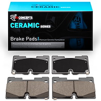 Ceramic Brake Pads, Fits Select GM, Position: Front