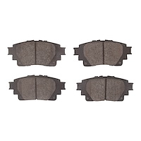 Ceramic Brake Pads, Fits Select Lexus/Toyota/Scion, Position: Rear