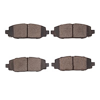 Ceramic Brake Pads, Fits Select Mopar, Position: Rear