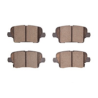 Ceramic Brake Pads, Fits Select GM, Position: Rear