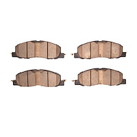 Ceramic Brake Pads, Fits Select Ford/Lincoln/Mercury/Mazda, Position: Front