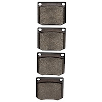 Semi-Metallic Brake Pads, 1960-1987 Fits Multiple Makes/Models, Position: Front