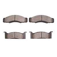 Semi-Metallic Brake Pads, 1968-1972 Ford/Lincoln/Mercury/Mazda, Position: Front