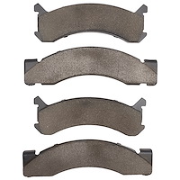 Semi-Metallic Brake Pads, 1973-1979 Mopar, Position: Front