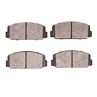 Semi-Metallic Brake Pads, 1972-1981 Subaru, Position: Front