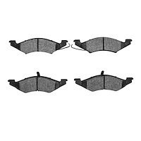 Semi-Metallic Brake Pads, 1983-1994 Ford/Lincoln/Mercury/Mazda, Position: Front