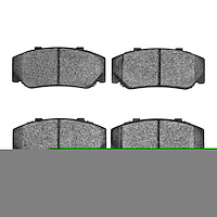 Semi-Metallic Brake Pads, 1982-1987 Volvo, Position: Front