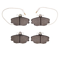 Semi-Metallic Brake Pads, 1981-1985 Renault, Position: Front