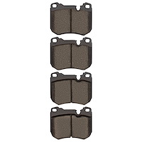 Semi-Metallic Brake Pads, 1977-1994 Audi/Porsche/Volkswagen, Position: Front & Rear