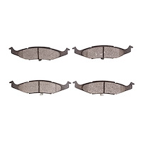 Semi-Metallic Brake Pads, 1995-1996 Mopar, Position: Front