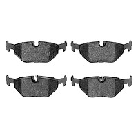Semi-Metallic Brake Pads, 1991-2010 Fits Multiple Makes/Models, Position: Rear