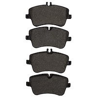 Semi-Metallic Brake Pads, 2001-2015 Mercedes-Benz, Position: Front