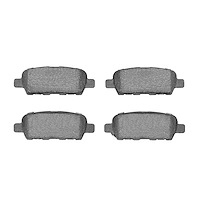Semi-Metallic Brake Pads, Fits Select Fits Multiple Makes/Models, Position: Rear