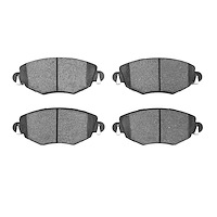 Semi-Metallic Brake Pads, 2001-2008 Fits Multiple Makes/Models, Position: Front