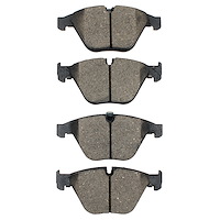 Semi-Metallic Brake Pads, 2002-2013 BMW, Position: Front