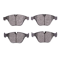Semi-Metallic Brake Pads, 2007-2016 BMW, Position: Front