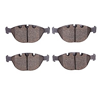 Semi-Metallic Brake Pads, 2002-2006 BMW, Position: Front