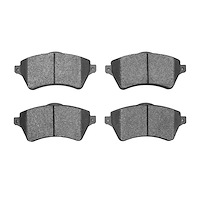 Semi-Metallic Brake Pads, 2002-2005 Land Rover, Position: Front