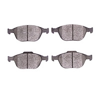 Semi-Metallic Brake Pads, 2002-2013 Ford/Lincoln/Mercury/Mazda, Position: Front