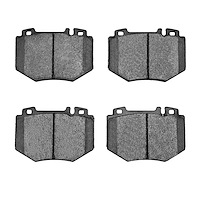 Semi-Metallic Brake Pads, 2001-2003 Mercedes-Benz, Position: Front