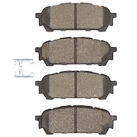 Semi-Metallic Brake Pads, 2003-2008 Fits Multiple Makes/Models, Position: Rear