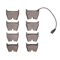 Semi-Metallic Brake Pads, 2017-2021 Audi/Porsche/Volkswagen, Position: Front
