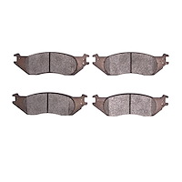 Semi-Metallic Brake Pads, 2004-2006 Ford/Lincoln/Mercury/Mazda, Position: Front