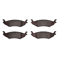 Semi-Metallic Brake Pads, 2004-2006 Ford/Lincoln/Mercury/Mazda, Position: Rear