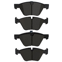 Semi-Metallic Brake Pads, 2006-2016 BMW, Position: Front