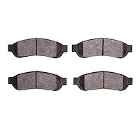 Semi-Metallic Brake Pads, 2005-2010 Ford/Lincoln/Mercury/Mazda, Position: Rear