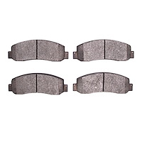 Semi-Metallic Brake Pads, 2005-2012 Ford/Lincoln/Mercury/Mazda, Position: Front