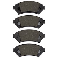 Semi-Metallic Brake Pads, 2005-2005 GM, Position: Front