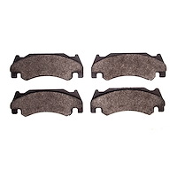 Semi-Metallic Brake Pads, 2005-2006 Mopar, Position: Front