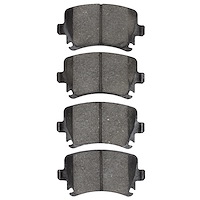 Semi-Metallic Brake Pads, 2000-2021 Audi/Porsche/Volkswagen, Position: Rear