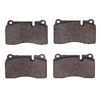 Semi-Metallic Brake Pads, 2006-2009 Land Rover, Position: Front