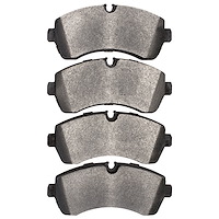 Semi-Metallic Brake Pads, Fits Select Fits Multiple Makes/Models, Position: Front & Rear