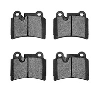Semi-Metallic Brake Pads, 2008-2009 Audi/Porsche/Volkswagen, Position: Rear