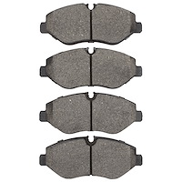 Semi-Metallic Brake Pads, Fits Select Fits Multiple Makes/Models, Position: Front