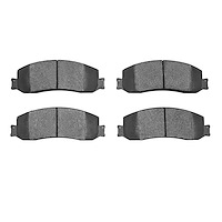 Semi-Metallic Brake Pads, 2010-2012 Ford/Lincoln/Mercury/Mazda, Position: Front